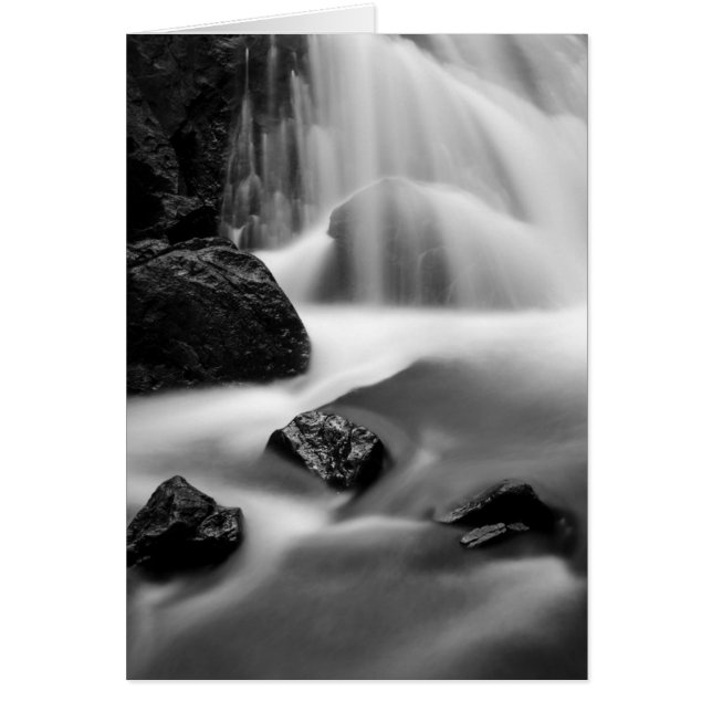 Cascade B&W, Californie (Devant)