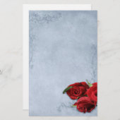  Cascade Blue Wedding Briefpapier (Voorkant / Achterkant)