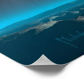 Cascade calme - impression espace (Coin)