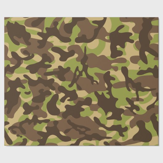 Cascade Camouflage Cadeaupapier (Zoom)