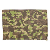 Cascade Camouflage Kussensloop (Voorkant-Links)