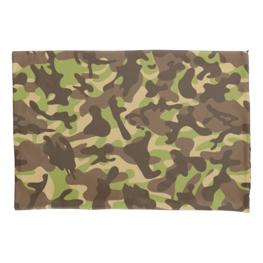 Cascade Camouflage Kussensloop (Voorkant-Links)