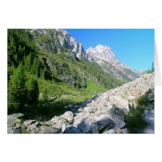 Cascade Canyon, Nationaal Park Grand Teton (Voorkant Horizontaal)