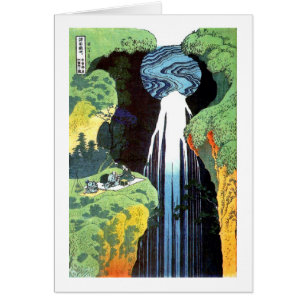 Cascade d'Amida, Hokusai Art japonais