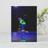 Cascade de carte d'invitation (Debout devant)