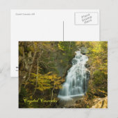Cascade de Crystal, NH Carte postale (Devant / Derrière)