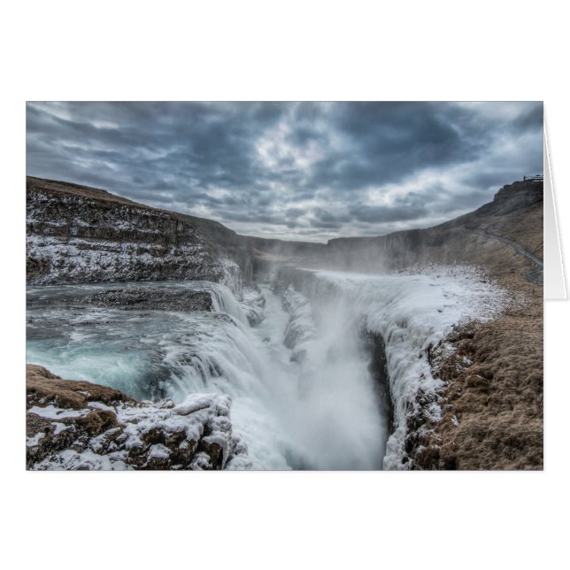 Cascade de Gullfoss, Islande (Devant horizontal)
