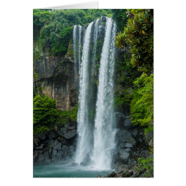 Cascade de Jeongbang, Corée du Sud (Devant)