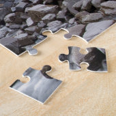 Cascade de Svartifoss dans le puzzle denteux de (Côté)