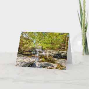 Cascade de Tanyard Creek En Carte De Voeux Automne