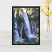 Cascade de Tarzan - Chanson de Sol. Carte de voeux (Fleur jaune)