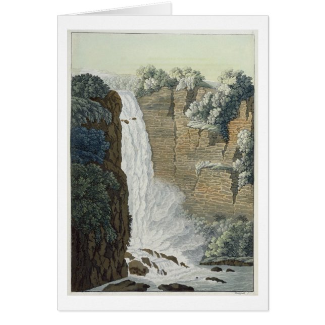 Cascade de Tequendama sur la rivière de Bogota, (Devant)