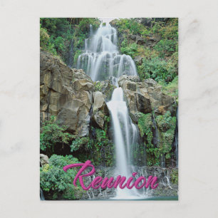 Cascade des Aigrettes Saint Gilles Réunion Briefkaart