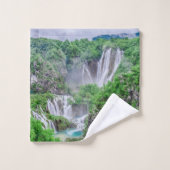 Cascade des lacs Plitvice (Gant de toilette)