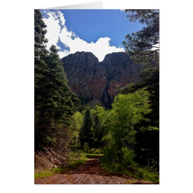 Cascade El Chorro au Brazos. New Mexico (Devant)