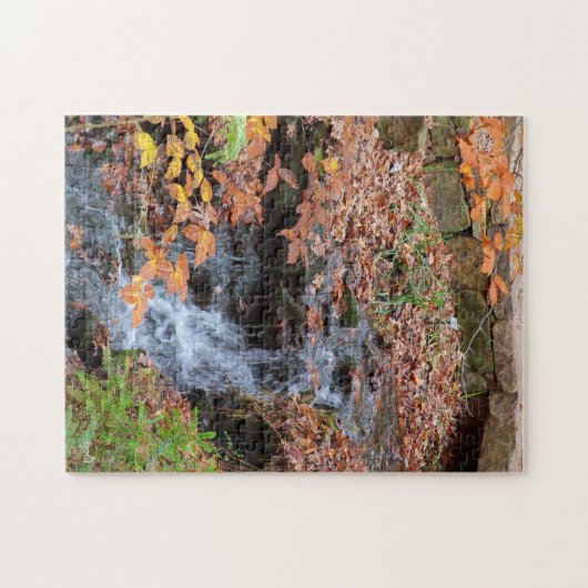 Cascade en Arkansas USA Jigsaw Puzzle (Horizontal)