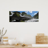 Cascade en latefossen en Norvège poster (Cuisine)