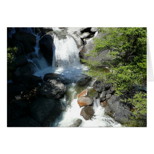 Cascade Falls dans le parc national de Yosemite (Devant horizontal)