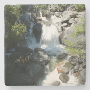 Cascade Falls in Yosemite National Park Stenen Onderzetter