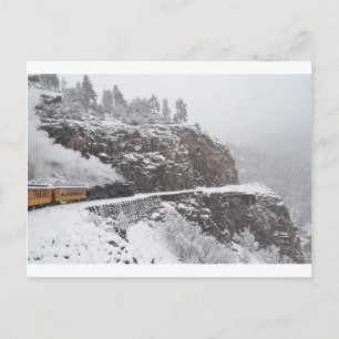 Cascade Gorge Aboard the Polar Express Briefkaart