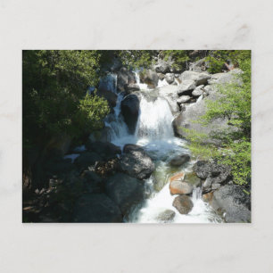 Cascade-Herfsten in het Nationaal Park Yosemite Briefkaart