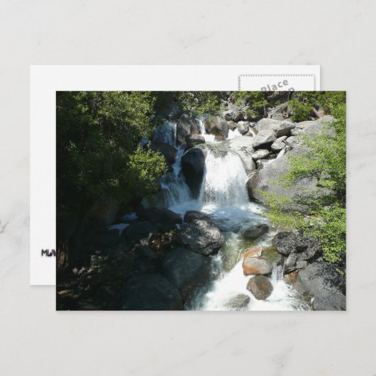 Cascade-Herfsten in het Nationaal Park Yosemite Briefkaart (Voorkant / Achterkant)