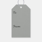 Cascade-Herfsten in het Nationaal Park Yosemite Cadeaulabel (Achterkant)