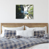 Cascade-Herfsten in het Nationaal Park Yosemite Canvas Afdruk (Insitu (Slaapkamer))