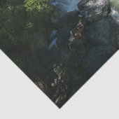 Cascade-Herfsten in het Nationaal Park Yosemite Tissuepapier (Detail)