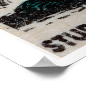 Cascade - - Impression Boîte d'Allumettes - Art Mu (Coin)