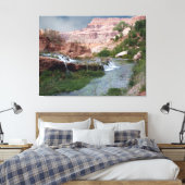 Cascade intacte Beaux art Imprimer sur toile (Insitu(Chambre))