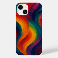 Cascade iPhone Case – Levendig schilderachtig kuns