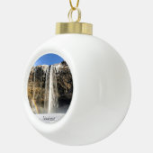 Cascade Islande - Ornement en céramique (Droite)