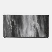 Cascade majestueuse Boka, Slovénie noir et blanc (Recto)