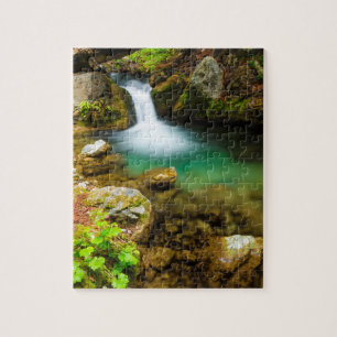 Cascade op Hare Creek, Californië Legpuzzel