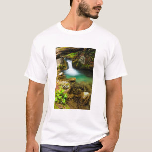 Cascade op Hare Creek, Californië T-shirt