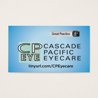 Cascade Pacific oogzorg Visitekaartje