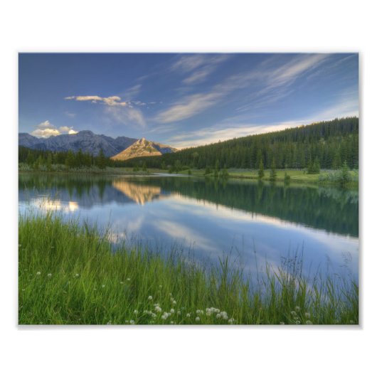 Cascade Ponds Canada Foto Afdruk (Voorkant)