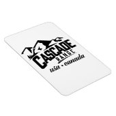 Cascade Range USA Canada logo. Magneet (Rechterzijde)
