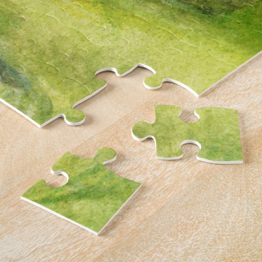 Cascade rivière fine art peinture puzzle puzzle (Côté)