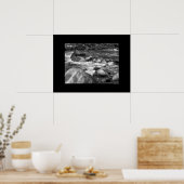 Cascade - Rocks Poster (Keuken)