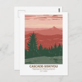 Cascade Siskiyou National Monument Oregon  Briefkaart (Voorkant / Achterkant)