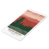 Cascade Siskiyou National Monument Oregon  Magneet (Linkerzijde)