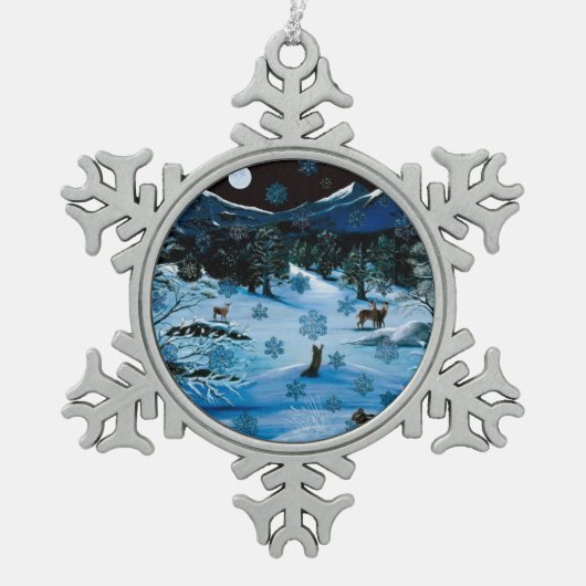Cascade Snowflake Ornament (Voorkant)