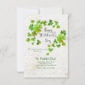 Cascade St. Patrick's Invitation (Devant)