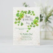 Cascade St. Patrick's Invitation (Debout devant)