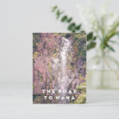 Cascade sur la route de Hana | Carte postale (Debout devant)