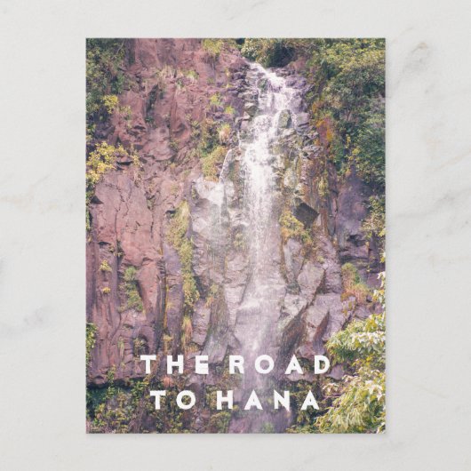 Cascade sur la route de Hana | Carte postale (Devant)