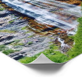 Cascade Utah #1a- Poster (choisir la taille) (Coin)