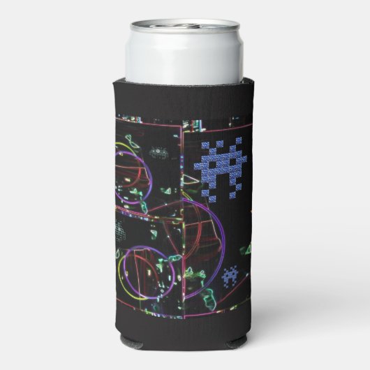 Cascade van elektronische spellen (Seltzer Achterkant)